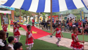 Trường Mầm non số 2 xã Nà Nhạn đã tổ chức giao lưu “Ngày hội thể thao” cấp trường